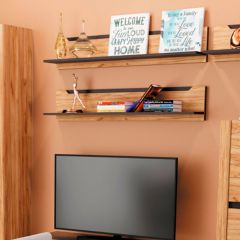 АФИНА А19а Полка Крафт в Камышлове - kamyshlov.mebel24.online | фото 2