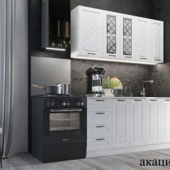 АГАВА Кухонный гарнитур (модульный) акация белая в Камышлове - kamyshlov.mebel24.online | фото 2