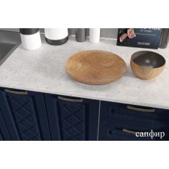 АГАВА Кухонный гарнитур (модульный) акация белая/сапфир в Камышлове - kamyshlov.mebel24.online | фото 3