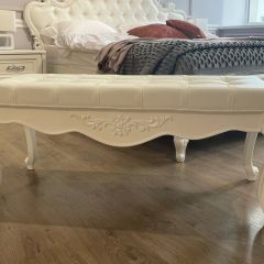Банкетка Мишель (белый матовый) в Камышлове - kamyshlov.mebel24.online | фото 6