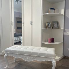 Банкетка Мишель (белый матовый) в Камышлове - kamyshlov.mebel24.online | фото 5