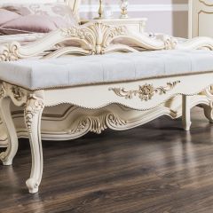Банкетка Мона Лиза (крем) в Камышлове - kamyshlov.mebel24.online | фото 5