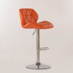 Барный стул Barneo N-85 Diamond оранжевый в Камышлове - kamyshlov.mebel24.online | фото 2