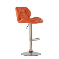 Барный стул Barneo N-85 Diamond оранжевый в Камышлове - kamyshlov.mebel24.online | фото 1