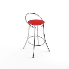 Барный стул Фуриант красный матовый-803м в Камышлове - kamyshlov.mebel24.online | фото 1