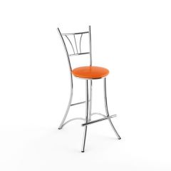 Барный стул Трилогия оранжевый-843 в Камышлове - kamyshlov.mebel24.online | фото