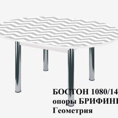 БОСТОН Стол круглый раздвижной 1080/1420 опоры Брифинг в Камышлове - kamyshlov.mebel24.online | фото