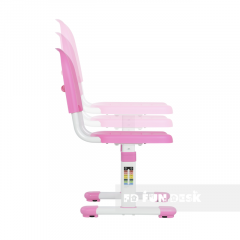 Комплект парта + стул трансформеры Cantare Pink в Камышлове - kamyshlov.mebel24.online | фото 7