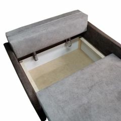 Диван Канзас 1.20 розы на подушках (Канасик) в Камышлове - kamyshlov.mebel24.online | фото 3