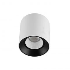 DK3090-WB+WH Светильник накладной IP 20, 10 Вт, GU5.3, LED, бело-черный/белый, пластик в Камышлове - kamyshlov.mebel24.online | фото