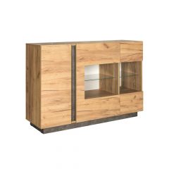 Гостиная Арчи (Дуб Золотой/Камень Темный) в Камышлове - kamyshlov.mebel24.online | фото 4