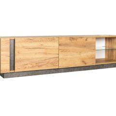 Гостиная Арчи (Дуб Золотой/Камень Темный) в Камышлове - kamyshlov.mebel24.online | фото 10