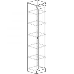 Гостиная Инна 1 Денвер светлый в Камышлове - kamyshlov.mebel24.online | фото 2