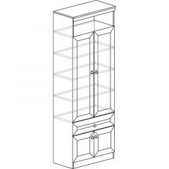 Гостиная Инна 4 Денвер темный в Камышлове - kamyshlov.mebel24.online | фото 7