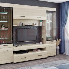 Гостиная Камелия Композиция 11 (Ясень Асахи) в Камышлове - kamyshlov.mebel24.online | фото
