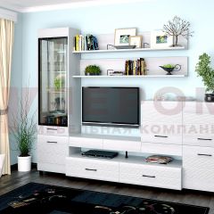 Гостиная Камелия Композиция 5 (Снежный ясень) в Камышлове - kamyshlov.mebel24.online | фото