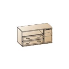 Гостиная Карина Композиция 22 (Акация Молдау) в Камышлове - kamyshlov.mebel24.online | фото 8