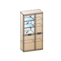 Гостиная Карина Композиция 24 (Снежный ясень) в Камышлове - kamyshlov.mebel24.online | фото 2