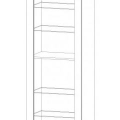 РИВЬЕРА Пенал универсальный в Камышлове - kamyshlov.mebel24.online | фото 2