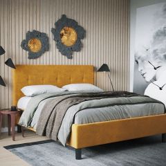 Интерьерная кровать Сириус с П/М (1200) в Камышлове - kamyshlov.mebel24.online | фото