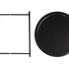 Журнальный стол Tray 47х51 black в Камышлове - kamyshlov.mebel24.online | фото 3