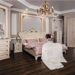 Комод 4 ящика Афина (крем корень) Без зеркала в Камышлове - kamyshlov.mebel24.online | фото 5