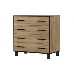 Комод 4 ящика "Лофт 8" в Камышлове - kamyshlov.mebel24.online | фото 3