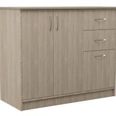 Комод АЛЛА (Дуб сонома светлый) Эко в Камышлове - kamyshlov.mebel24.online | фото