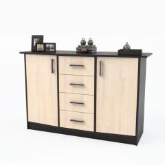 Комод К-2.1 (Венге/Дуб молочный) в Камышлове - kamyshlov.mebel24.online | фото