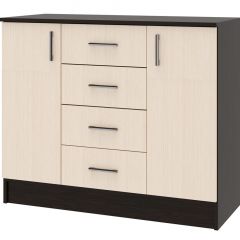 СОФИЯ Комод К1000 2Д (венге/дуб белфорт) в Камышлове - kamyshlov.mebel24.online | фото