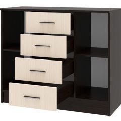 СОФИЯ Комод К1000 2Д (венге/дуб белфорт) в Камышлове - kamyshlov.mebel24.online | фото 2