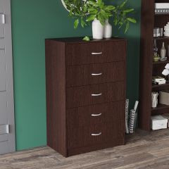 Комод Лофт 5 ящиков (Венге) в Камышлове - kamyshlov.mebel24.online | фото