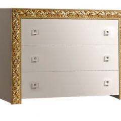Комод Тиффани Premium слоновая кость/золото (ТФКМ-1(П) в Камышлове - kamyshlov.mebel24.online | фото