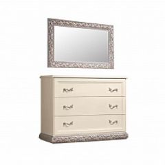 Комод Тиффани штрих-лак/серебро (ТФКМ-1) в Камышлове - kamyshlov.mebel24.online | фото