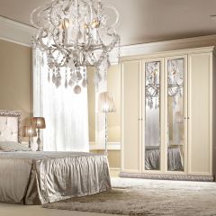 Комод Тиффани штрих-лак/серебро (ТФКМ-1) в Камышлове - kamyshlov.mebel24.online | фото 2