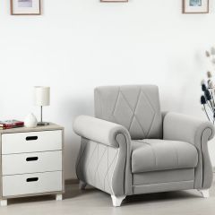 Комплект Роуз ТД 414 диван-кровать + кресло + комплект подушек в Камышлове - kamyshlov.mebel24.online | фото 2