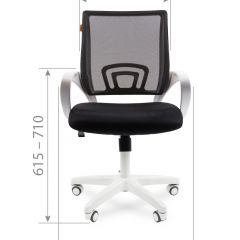 Кресло для оператора CHAIRMAN 696 white (ткань TW-10/сетка TW-05) в Камышлове - kamyshlov.mebel24.online | фото 6
