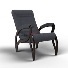 Кресло для отдыха Зельден 20-Т-ГР (тканьвенге) ГРАФИТ в Камышлове - kamyshlov.mebel24.online | фото