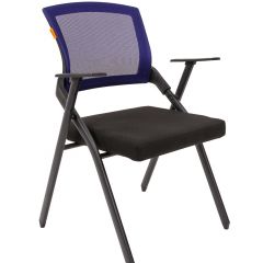 Кресло для посетителей CHAIRMAN NEXX (ткань стандарт черный/сетка DW-61) в Камышлове - kamyshlov.mebel24.online | фото
