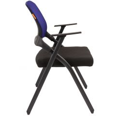 Кресло для посетителей CHAIRMAN NEXX (ткань стандарт черный/сетка DW-61) в Камышлове - kamyshlov.mebel24.online | фото 3