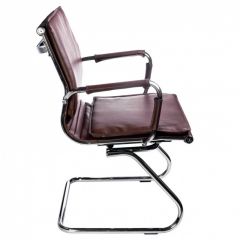 Кресло для посетителя Бюрократ CH-993-Low-V/Brown коричневый в Камышлове - kamyshlov.mebel24.online | фото 2
