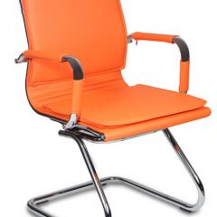 Кресло для посетителя Бюрократ CH-993-Low-V/orange оранжевый в Камышлове - kamyshlov.mebel24.online | фото 1