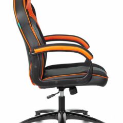 Кресло игровое Бюрократ VIKING 2 AERO ORANGE черный/оранжевый в Камышлове - kamyshlov.mebel24.online | фото 3