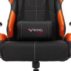 Кресло игровое Бюрократ VIKING 5 AERO ORANGE черный/оранжевый в Камышлове - kamyshlov.mebel24.online | фото 7