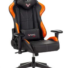 Кресло игровое Бюрократ VIKING 5 AERO ORANGE черный/оранжевый в Камышлове - kamyshlov.mebel24.online | фото 1