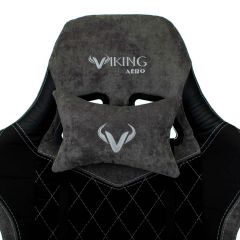 Кресло игровое Бюрократ VIKING 7 KNIGHT B FABRIC черный в Камышлове - kamyshlov.mebel24.online | фото 7