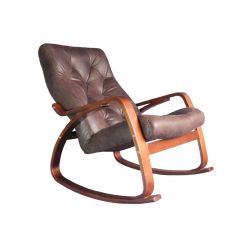 Кресло качалка Гранд 103-З-Ш Шоколад в Камышлове - kamyshlov.mebel24.online | фото 1