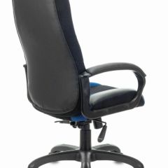 Кресло компьютерное BRABIX PREMIUM "Rapid GM-102" (экокожа/ткань, черное/синее) 532106 в Камышлове - kamyshlov.mebel24.online | фото 4