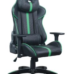Кресло компьютерное BRABIX "GT Carbon GM-120" (черное/зеленое) 531929 в Камышлове - kamyshlov.mebel24.online | фото