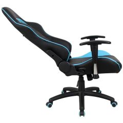 Кресло компьютерное BRABIX "GT Master GM-110" (черное/голубое) 531928 в Камышлове - kamyshlov.mebel24.online | фото 5